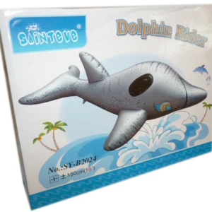 Montable Delfin inflable 1.5 m
