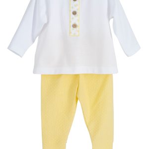 Conjunto Polaina Frisa Calamaro 0-6 Meses – Primeras Puestas Bebé