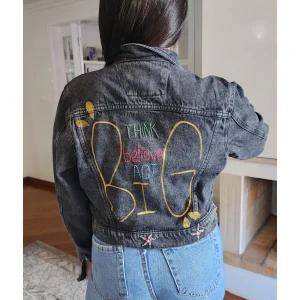 Chaqueta gris Jean Think Big.