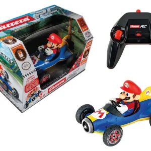 Mario Kart RC 2.4 GHz – Mach 8 Mario Kart™ Azul y Amarillo 🎮