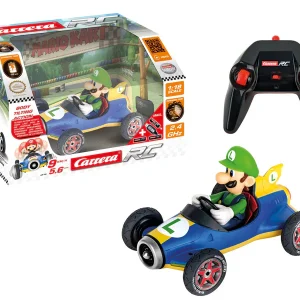 Mario Kart RC 2.4 GHz – Mach 8 Luigi Kart™ Azul y Amarillo 🎮