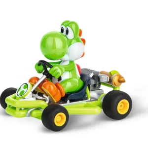 Mario Kart™ Pipe Kart Yoshi 2,4GHz RC – Coche Radiocontrol 21 cm | Carrera