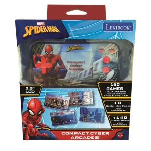 Consola portátil Compact Cyber Arcade spider Man - 2.5'' 150 juegos incluidos