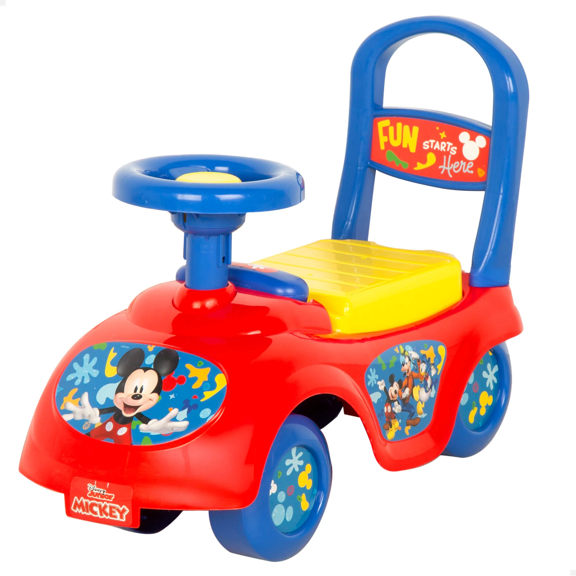 🐭🚗 Mickey Mouse Mi Primer Correpasillos con Teléfono (+1 año) - Imagen 2