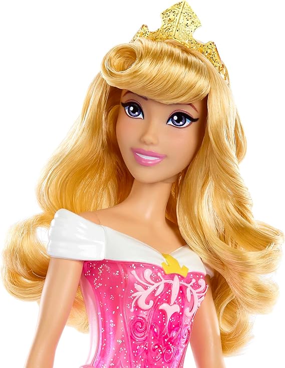 Mattel Disney Princesa Aurora Muñeca princesa película La bella durmiente, juguete +3 años - Imagen 2