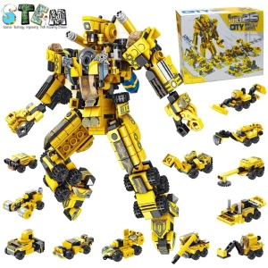 STEM Robot juguetes de construcción para niños, 573 piezas de construcción juguetes 25-en-1 STEM . Para niños de 6 años en adelante