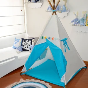 Teepee Crudo/ Turquesa