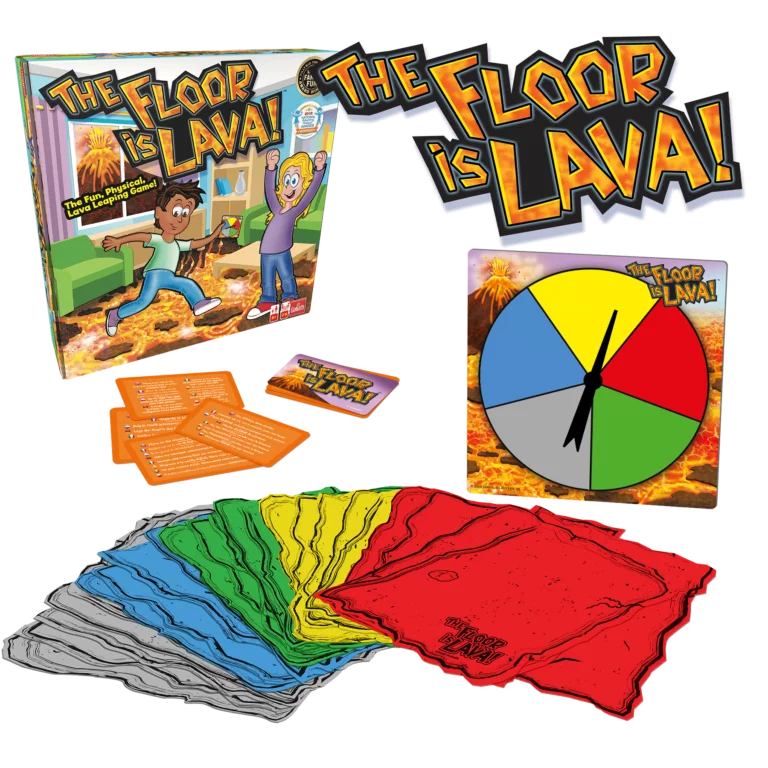 Floor is lava juego lava juego de mesa infantil +5 años marca Goliath - Imagen 7