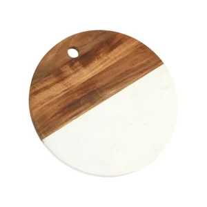 Tabla De Picar De Mármol Blanco Storyland - HM-161