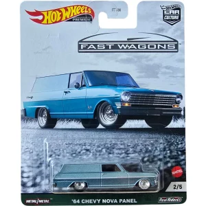 Hot Wheels Premium (Fast Wagons) - '64 Chevy Nova Panel
