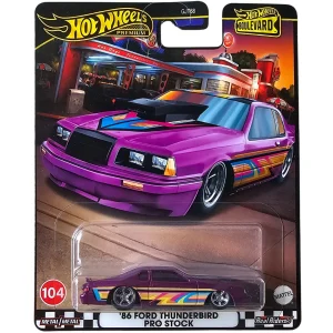 Hot Wheels Premium (Boulevard #104) - '86 Ford Thunderbird Pro Stock