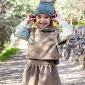 Conjunto Sport Simún niña 3-6 años Calamaro con falda | 100% algodón