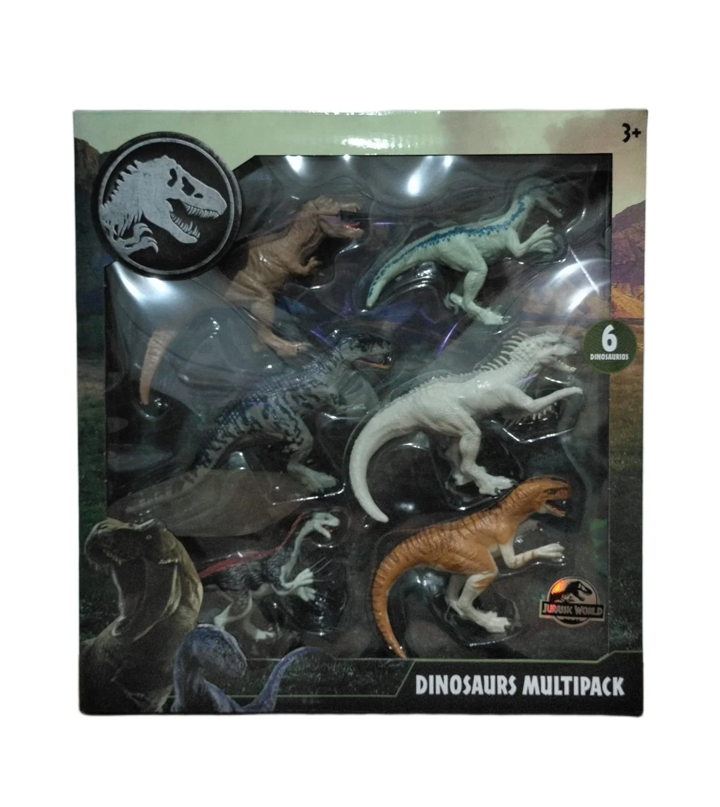 Set de dinosaurios Jurassic world B1592360 - Storyland