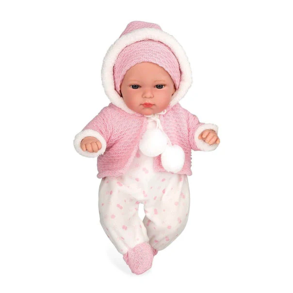 Muñeca Arias Erea llorona rosa