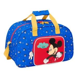 Bolsa Deporte Mickey Mouse Oficial: Gran Formato y Bandolera Ajustable