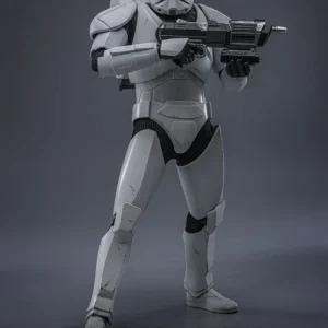 STAR WARS THE BAD BATCH CLONE COMMANDO 30 CM - HOT TOYS FIGURA 1/6 COLECCIONABLE CON LUZ LED Y MOCHILA FUNCIONAL