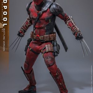 DEADPOOL (BATTLING VERSION) – FIGURA HOT TOYS 1/6 – DEADPOOL & WOLVERINE – MARVEL