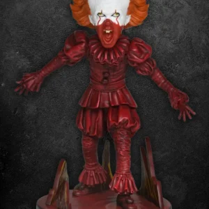 IT: WELCOME TO DERRY – HEAD KNOCKER BLOOD PENNYWISE 19 CM (NECA)