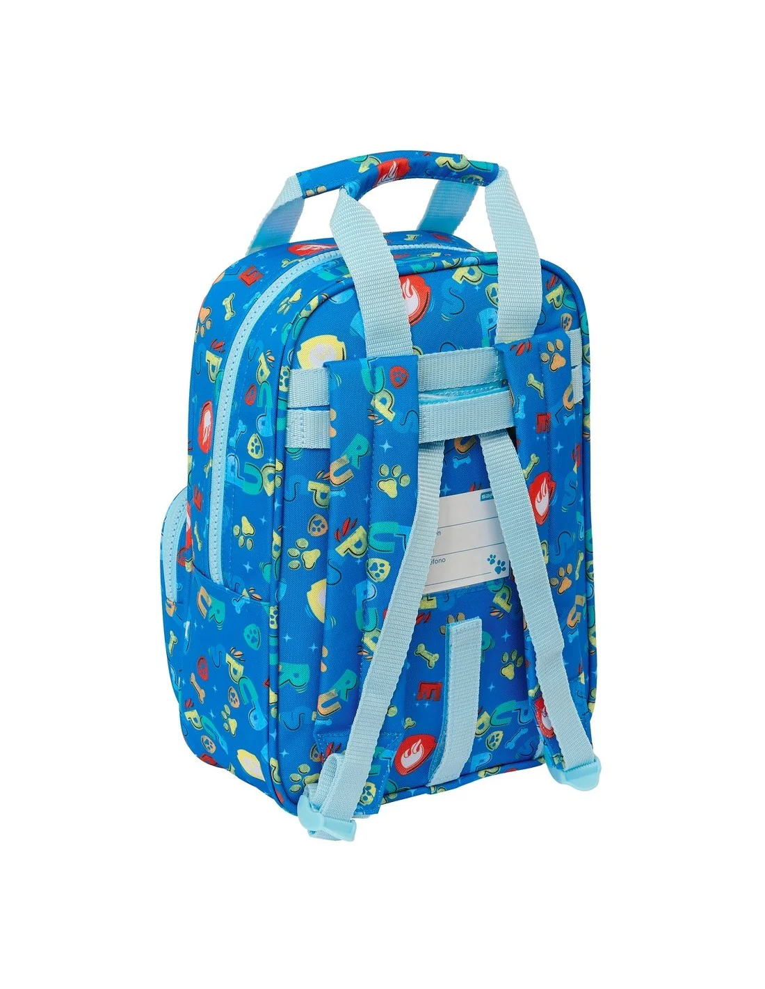 Mochila Infantil Paw Patrol Adaptable a Carro con Bolsillo Frontal 20cm - Imagen 2