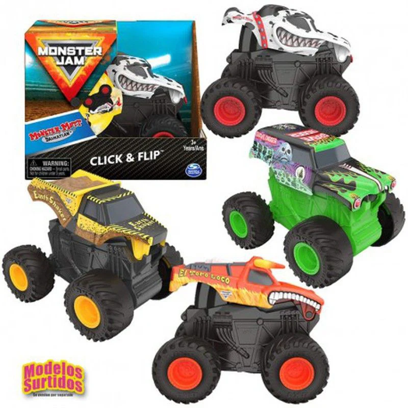 Coches Monster Jam Saltos Increibles con ruidos 1:43