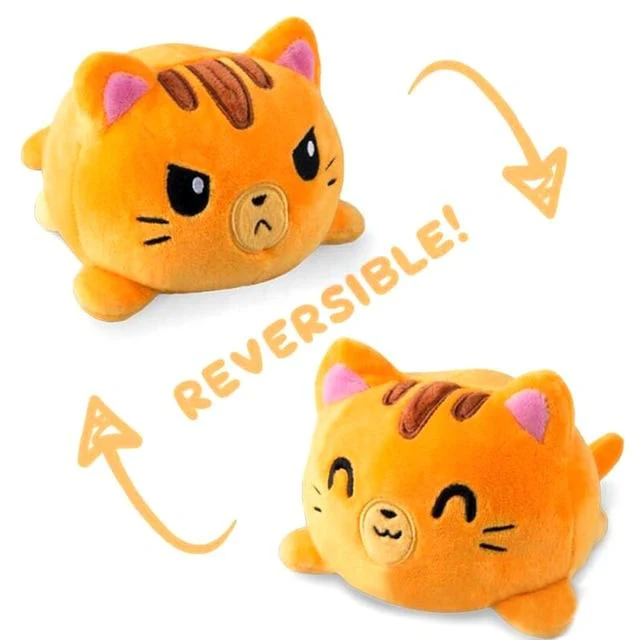 Peluche Gato Reversible