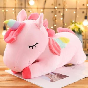 Peluche Unicornio Gigante Rosado